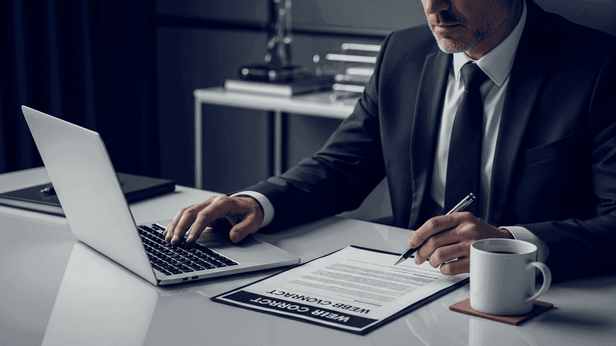 Law firm partner deciding between hiring counsel for a demand letter versus a website rebuild