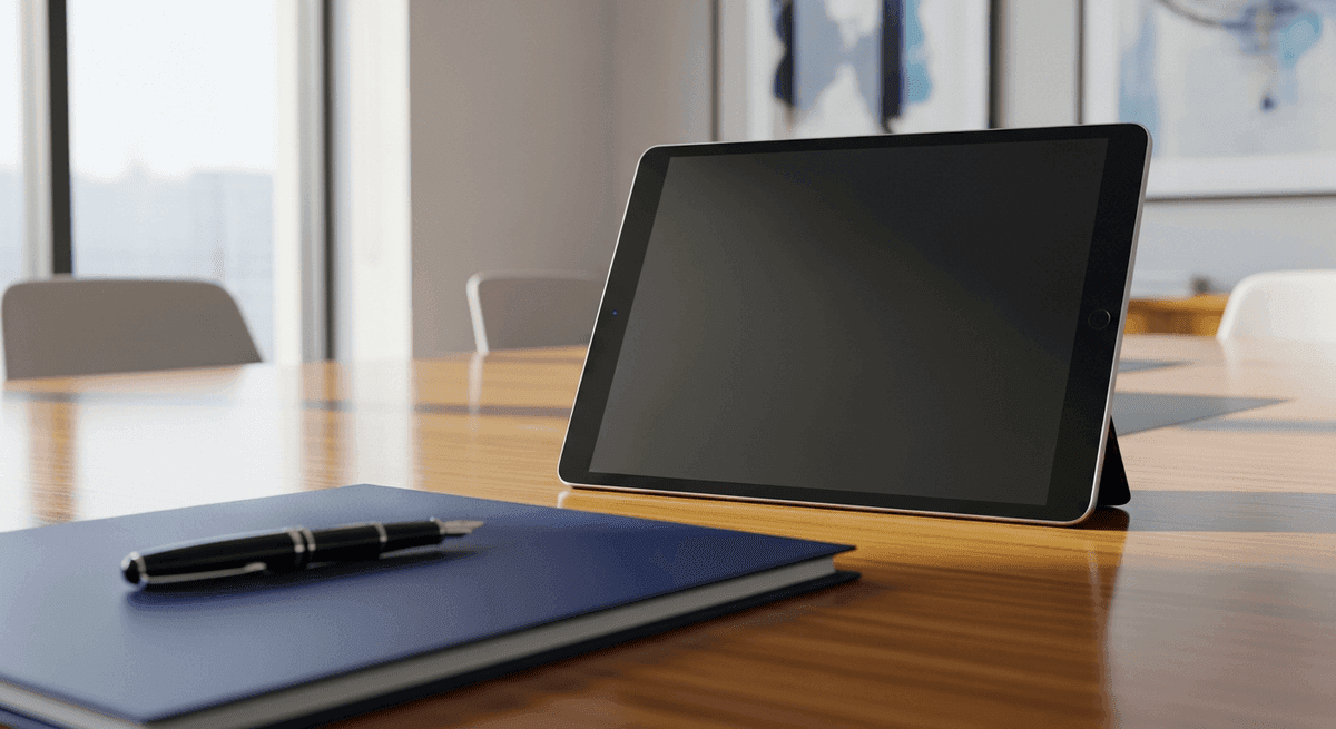 FAQ section on tablet covering high converting law firm website questions